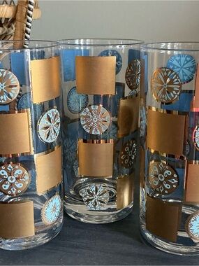 Culver Carnival Highball Mid Century Modern